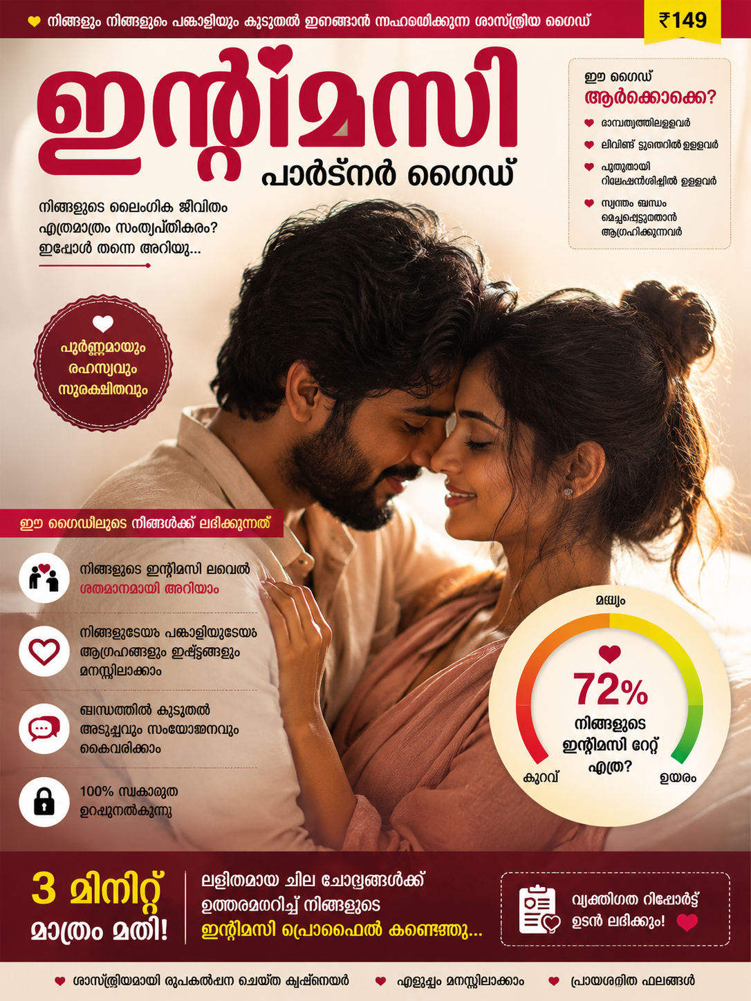 നിങ്ങളുടെ ഇന്റിമസി പ്രൊഫൈൽ ഇപ്പോൾ കണ്ടെത്തൂ ❤️