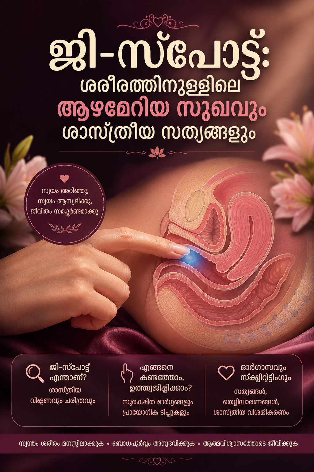 ജി-സ്പോട്ട്: ശരീരത്തിനുള്ളിലെ ആഴമേറിയ സുഖവും ശാസ്ത്രീയ സത്യങ്ങളും